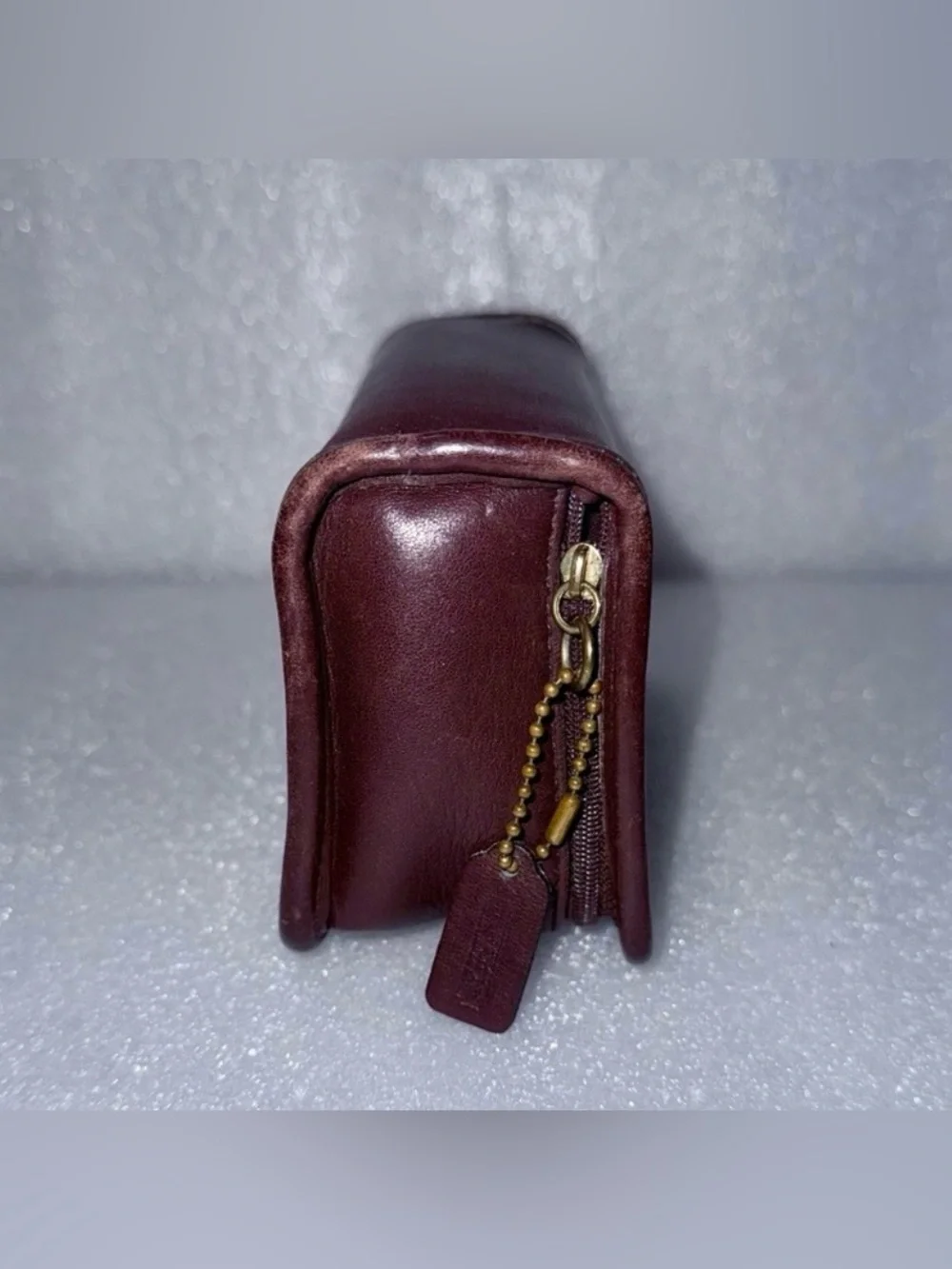 Vintage Coach Chubby Case in Mahogany Brown